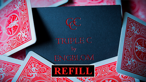 Refill for Triple C (Red) by Christian Engblom - Trick