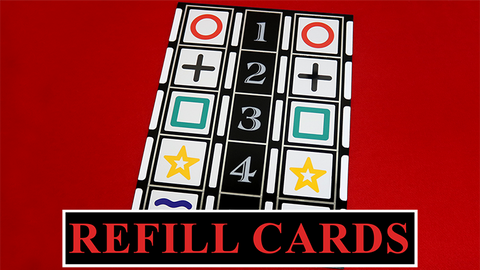 Refill Cards for Astor Mental (Stage Version) by Astor - Trick