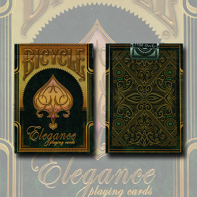 Bicycle Elegance Deck Emerald (Limited Edition) by Collectable Playing Cards - Trick