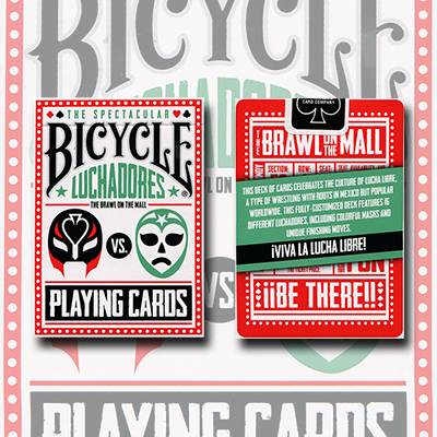 Bicycle Luchadores Deck by US Playing Card Co.