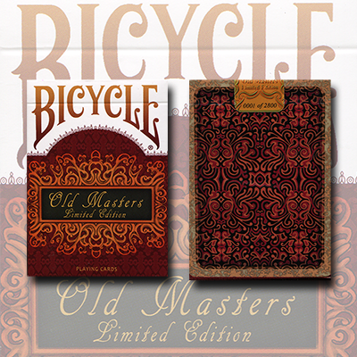Bicycle Old Masters Playing Cards (Numbered Limited Edition Tuck and back card) by Collectable Playing Cards