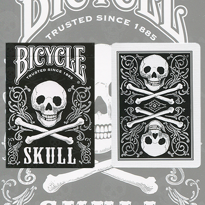 Bicycle Skull by USPCC