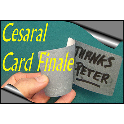 Cesaral Card Finale ( 2 Deck Red & Blue) by Cesar Alonso (Cesaral Magic) - Trick