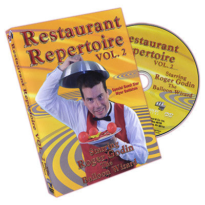 Restaurant Repertoire #2 by Roger Godin - DVD