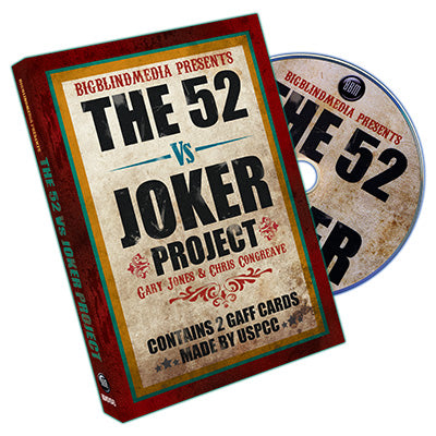 The 52 vs Joker Project by Gary Jones & Chris Congreaves - DVD