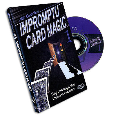 Impromptu Card Magic #1 Aldo Colombini, DVD