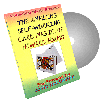 Amazing Self Working Card Magic of Howard Adams by Aldo Colombini - DVD