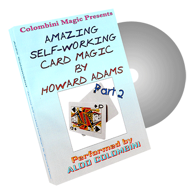 Amazing Self Working Card Magic (Howard Adams) Vol. 2 by Aldo Colombini - DVD