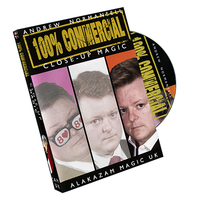 100 Percent Commercial Volume 3 - Close-Up Magic by Andrew Normansell - DVD - Boardwalk Magic