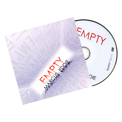 Empty (DVD and Gimmick) by Marcus Eddie and Kozmomagic - DVD