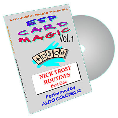 ESP Card Magic (Nick Trost Routines) Vol. 1 by Aldo Colombini - DVD