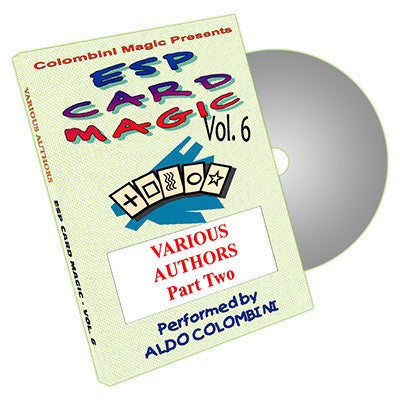 ESP Card Magic Vol. 6 by Aldo Colombini - DVD