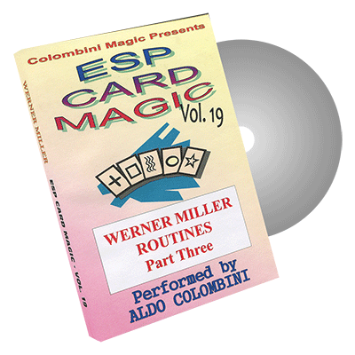 ESP Card Magic Volume 19 by Wild-Colombini Magic - DVD