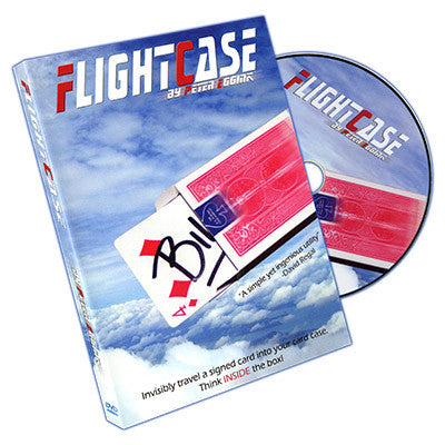 Flightcase (Blue Back, DVD and Gimmick) by Peter Eggink - DVD