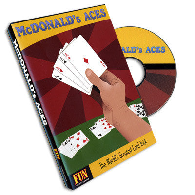 McDonald's Aces (With Cards) by Royal Magic - DVD