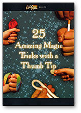 (HR) 25 Amazing Magic Tricks with a Thumbtip, DVD - Boardwalk Magic