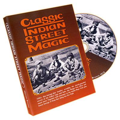 Classic Indian Street Magic (Book and DVD) by Martin Breese - DVD