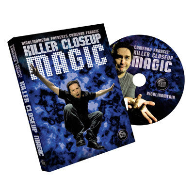Killer Close Up Magic  by Cameron Francis and Big Blind Media - DVD