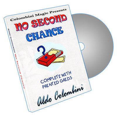 No Second Chance by Aldo Colombini - DVD