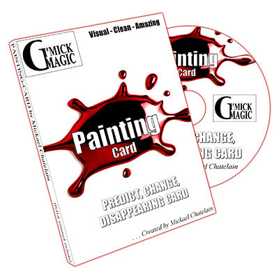 Painting (DVD and RED Back Gimmick) by Mickael Chatelain - DVD