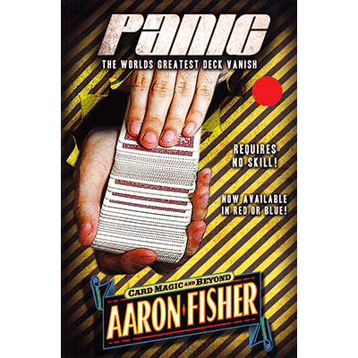 Panic (DVD and RED gimmick) by Aaron Fisher - DVD