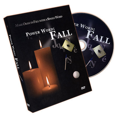 Power Word: Fall (Gimmicks and DVD) by Matt Sconce - DVD