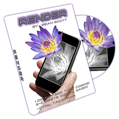 Render (DVD and Gimmick) by Sean Scott - DVD