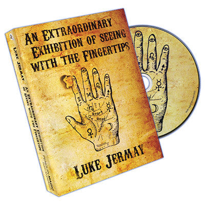 An Extraordinary Exhibition of Seeing with the Fingertips (DVD and Blue Deck) by Luke Jermay  - DVD