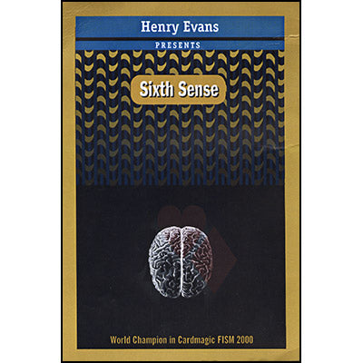 Sixth Sense BLUE (DVD and Props) by Henry Evans - DVD