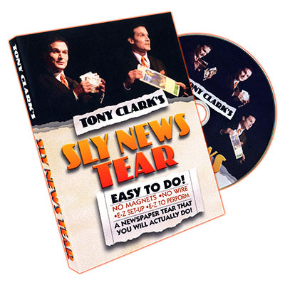 Sly News Tear by Tony Clark - DVD