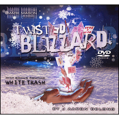 Twisted Blizzard (DVD and Deck) by Aaron Delong and JB magic - DVD