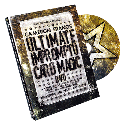 Ultimate Impromptu Card Magic by Cameron Francis & Big Blind Media - DVD