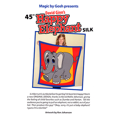 Happy Elephant Silk (45") by David Ginn and Goshman - Tricks