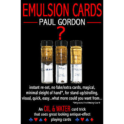 Emulsion Cards by Paul Gordon - Trick