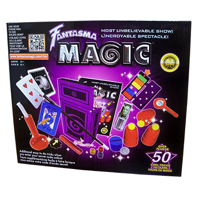 Most Unbelievable Magic Set by Fantasma magic (Gung Ho Box, Cups and Balls, Penetration frame)