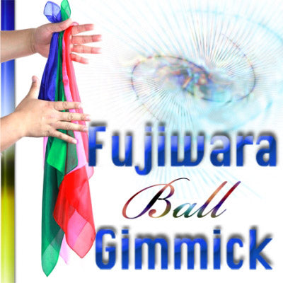 Fujiwara Ball Gimmick (w/DVD, Bigger Size, up to three 18 inch silks) by Fujiwara - Trick