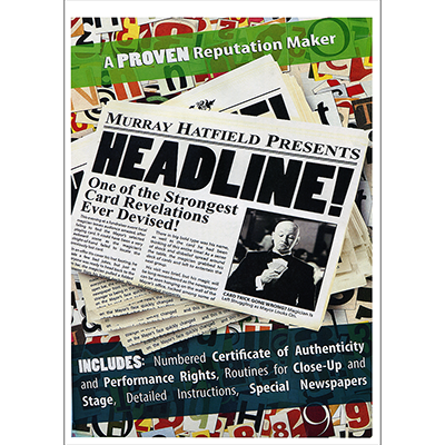 HEADLINE! (DVD and Gimmicks) by Murray Hatfield