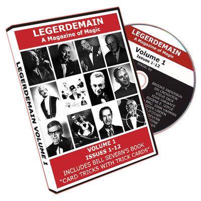 Legerdemain Magazine - Vol.1 (CD) - Book