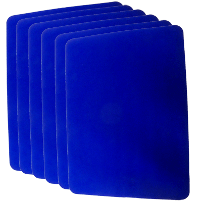 Close Up Pad 6 Pack LARGE (Blue 12.75 inch  x 17 inch) by Goshman - Trick