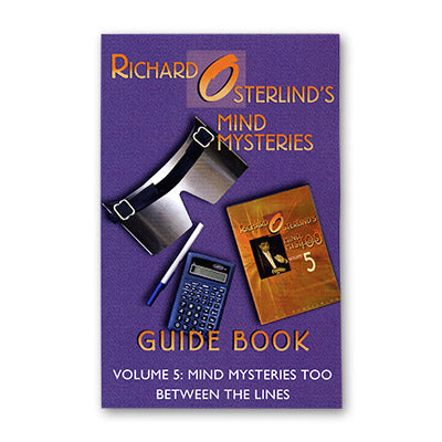 Mind Mysteries Guide Book Vol. 5 by Richard Osterlind - Book