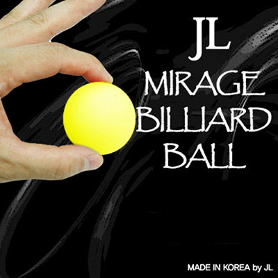 Mirage Billiard Balls by JL (Yellow, single ball only) -Trick