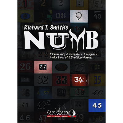 Richard T. Smith's NUMB (Parlor Size Red) by Card-Shark