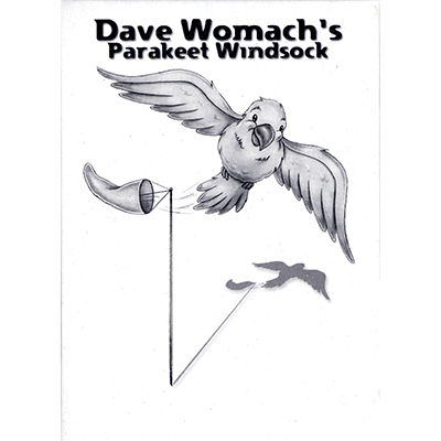 Parakeet Windsock by Dave Womach - Trick