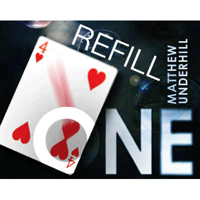Refill for One (BLUE) by Matthew Underhill and World Magic Shop - Tricks