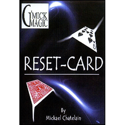 Reset Card (RED) by Mickael Chatelain - Trick