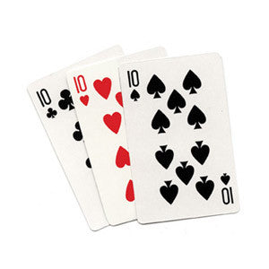 3 Card Monte (Blank) by Royal Magic - Trick - Boardwalk Magic