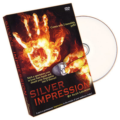 Silver Impression (UK 10p with DVD) by Alex Lourido - Trick
