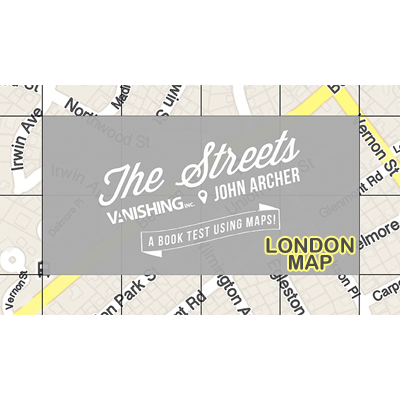 The Streets (London Map) by John Archer and Vanishing Inc. - Trick