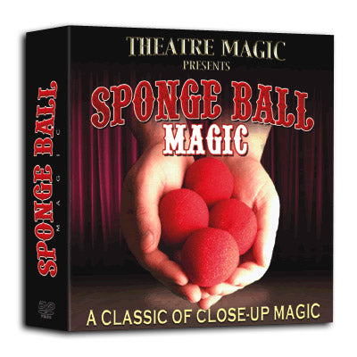 Sponge Ball Magic (DVD and Gimmick) by Theatre Magic - Trick