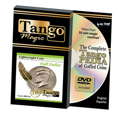 Lightweight Half Dollar (w/DVD)(D0114) by Tango - Trick